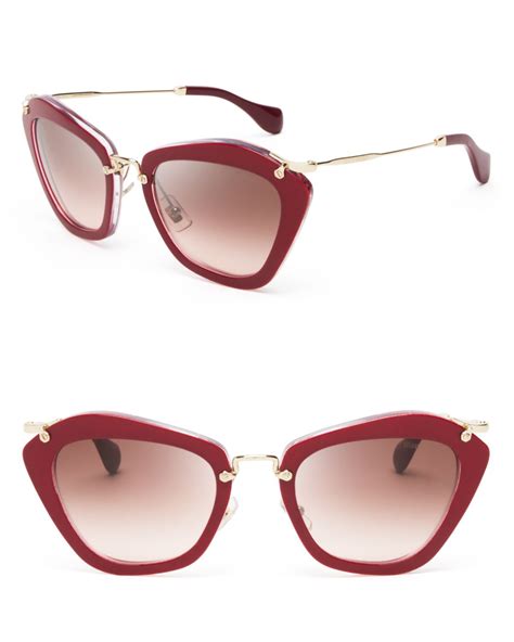 miu miu sunglasess|Miu Miu sunglasses cat eye.